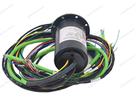 Niższa temperatura 1000M Ethernet Signal Slip Ring z otworem 12 mm dla przemysłu