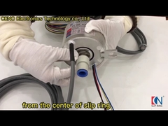 połączony kanał powietrza i pierścień ślizgowy pow