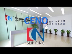 Niższa temperatura 100M Ethernet Pancake Slip Ring Collector z IP51 & 300RPM