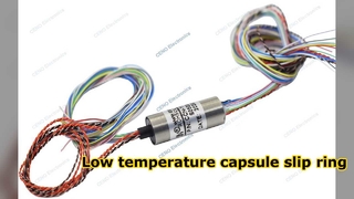 Pierścień ślizgowy mini kapsułki o niskiej temperaturze