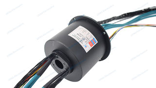 Niskotemperaturowy pierścień ślizgowy z sygnałem zasilania i Ethernet