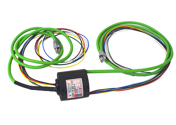 Pierścień ślizgowy 100M Ethernet przez otwór Ø12,7 mm Parametry opcjonalne