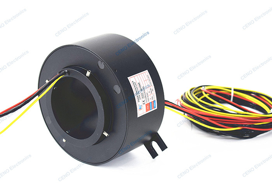Przemysłowy pierścień ślizgowy Profibus Signal przez otwór 95 mm do inteligentnego sprzętu