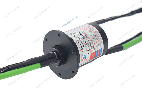 1000m sygnał Ethernet Slip Ring Collector Niskotemperaturowy przewodnik