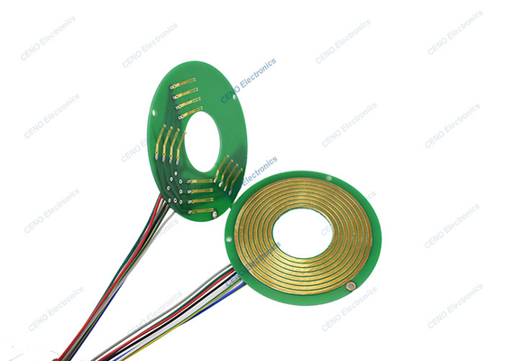 FR-4 PCB Platter Separate Pancake Slip Ring z ID32mm dla urządzeń elektrycznych