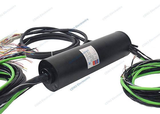 1000M Gigabit Ethernet Slip Ring z RS485 dla robotów automatycznych przemysłowych