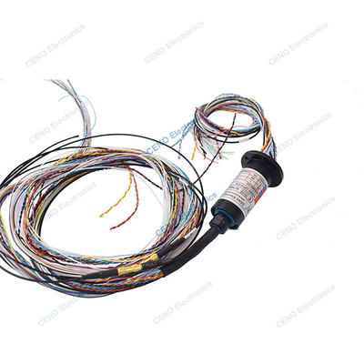 HDMI Video Slip Ring Kapsuła z PLA analogowym wideo i sygnałem Ethernet 100M