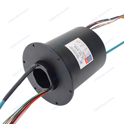 Zintegrowanie zasilania elektrycznego Ethernet & RF Slip Ring z Radio Frequency Rotary Union