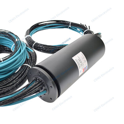 Zintegrowany Ethernet mocy i Pneumatyczny Związek obrotowy dla systemu przemysłowego