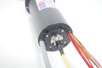 Cztery gigabitowe światłowodowe złącze obrotowe, złącze elektryczne obrotowe