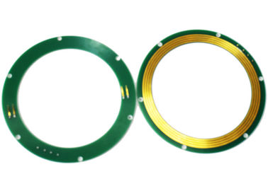 Materiał płytki PCB Pancake Slip Ring Grubość 7 mm 0 ~ 12VAC / VDC Zastosowanie Koparka