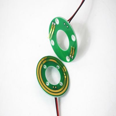ID 20mm Mini pierścień ślizgowy 24VAC Szlachetne kontakty Metal do diabelskiego młyna