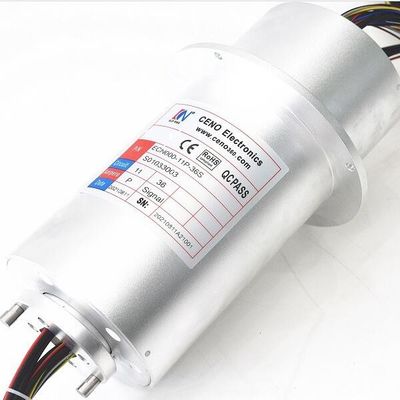 Solidny przez otwór elektryczny złącze obrotowe IP65 do przemysłowych urządzeń kanalizacyjnych